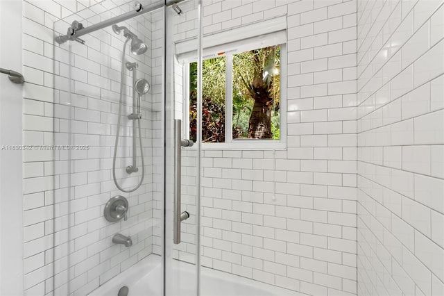 11401 SW 69th Ave, Pinecrest, FL 33156 - bathroom with shower / bath combination with glass door