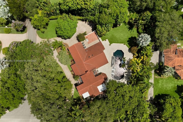 11401 SW 69th Ave, Pinecrest, FL 33156 - bird's eye view