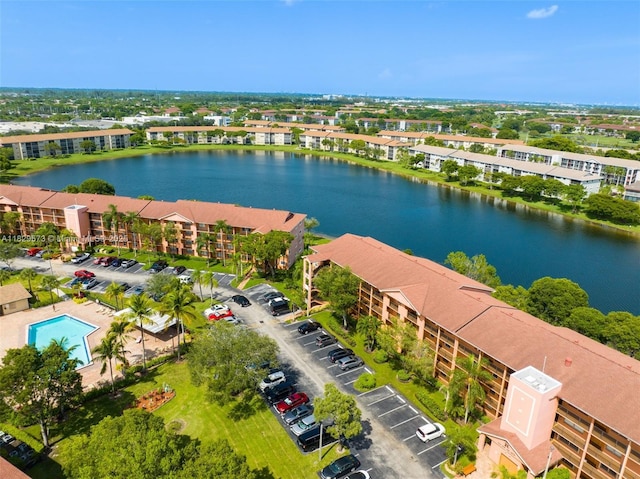 701 SW 141st Ave Unit 406R, Pembroke Pines, FL 33027 - bird's eye view of a nearby body of water