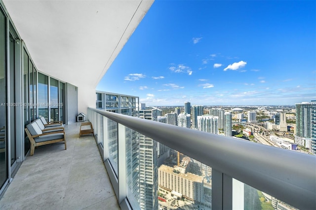 465 Brickell Ave Unit 5302, Miami, FL 33131 - balcony with a city view