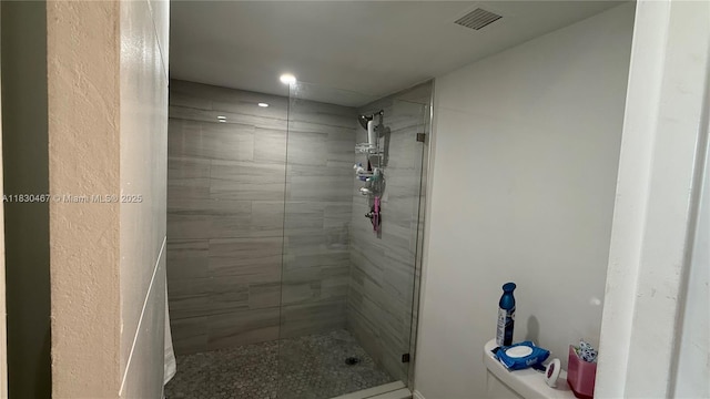 16546 NE 26th Ave Unit 4I, North Miami Beach, FL 33160 - full bathroom featuring a shower stall and recessed lighting