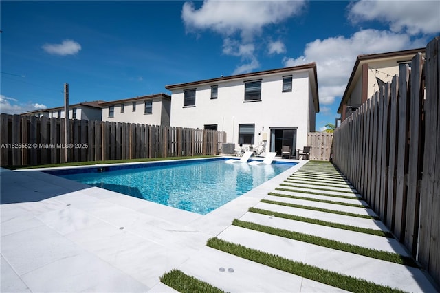 25433 SW 108th Ct, Homestead, FL 33032 - view of pool featuring a fenced backyard and a patio area