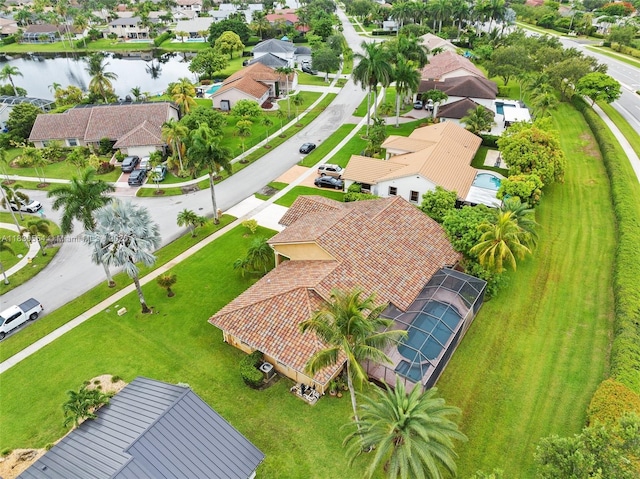 450 NW 195th Ave, Pembroke Pines, FL 33029 - aerial view of residential area with a nearby body of water