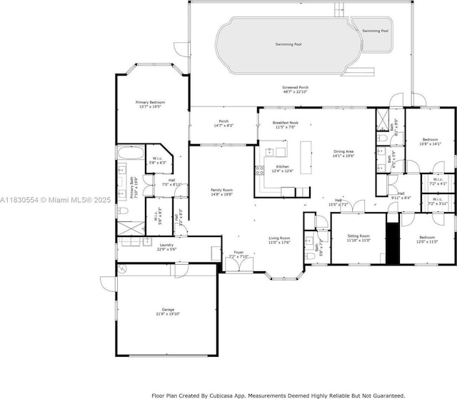 450 NW 195th Ave, Pembroke Pines, FL 33029 - view of room layout