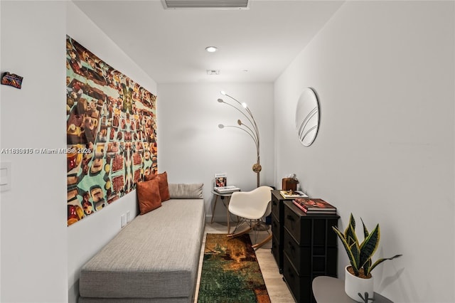 55 SW 9th St Unit 1801, Miami, FL 33130 - living area with wood finished floors