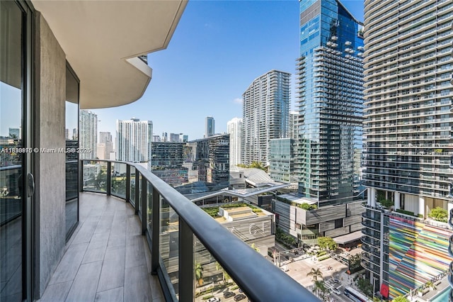 55 SW 9th St Unit 1801, Miami, FL 33130 - balcony with a view of city