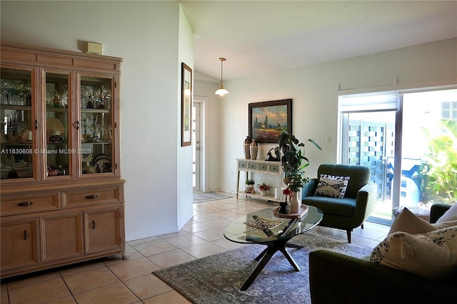 15132 SW 140th Ter, Miami, FL 33196 - living area featuring light tile patterned floors