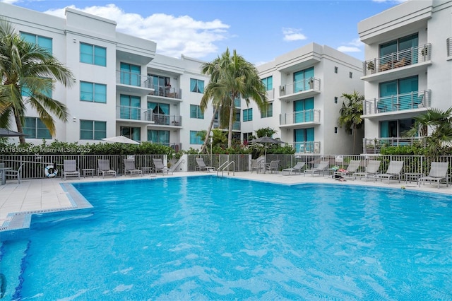 110 Washington Ave Unit 1608, Miami Beach, FL 33139 - community pool featuring a patio area