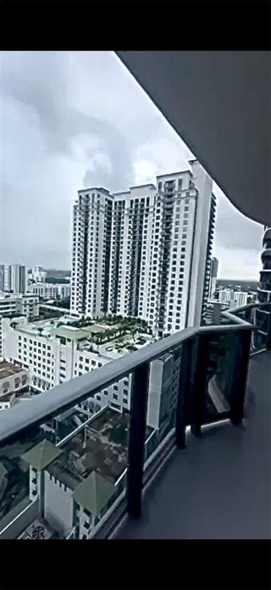 45 SW 9th St Unit 1906, Miami, FL 33130 - balcony featuring a view of city