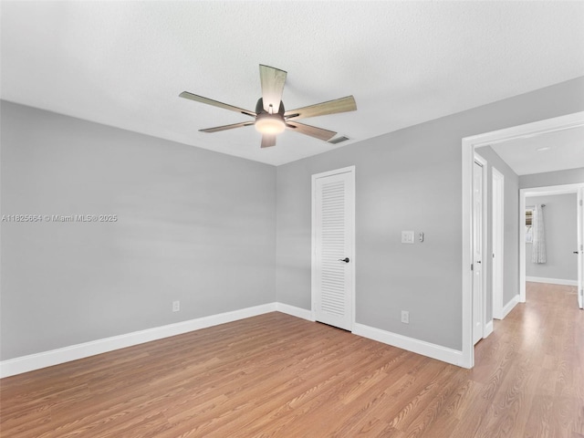 2991 NW 1st Dr, Pompano Beach, FL 33064 - unfurnished room featuring light wood-style flooring and a ceiling fan