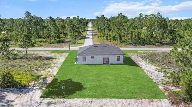 1212 Edelweiss St E, Lehigh Acres, FL 33974 - view from above of property