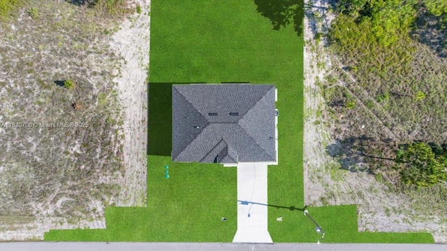 1212 Edelweiss St E, Lehigh Acres, FL 33974 - view from above of property