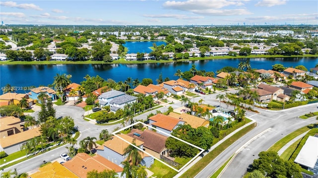 324 NW 107th Ave, Pembroke Pines, FL 33026 - aerial perspective of suburban area featuring a nearby body of water