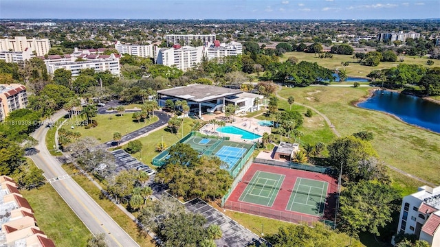 3650 Environ Blvd Unit 502, Lauderhill, FL 33319 - view of urban area featuring a large body of water and a pool