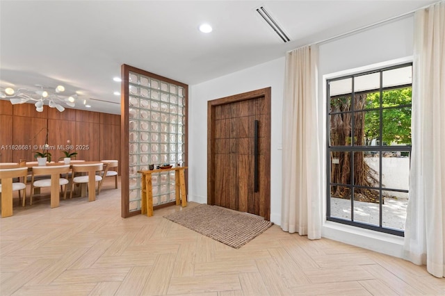 15202 SW 80th Ave, Palmetto Bay, FL 33157 - foyer entrance featuring recessed lighting and baseboards