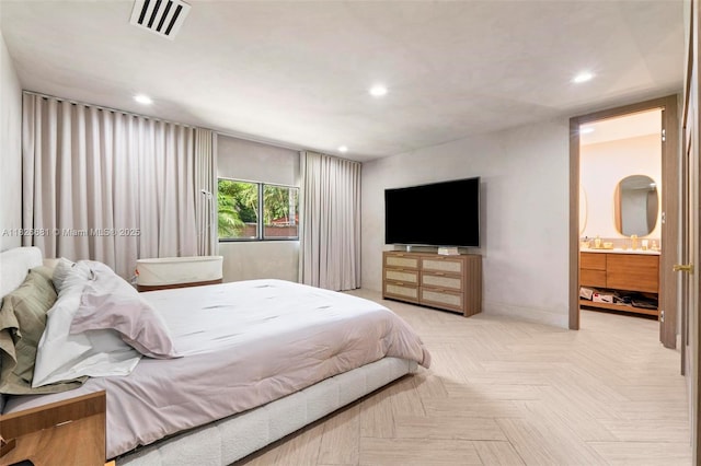 15202 SW 80th Ave, Palmetto Bay, FL 33157 - bedroom featuring recessed lighting and connected bathroom