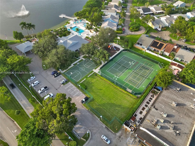 14913 SW 143rd Ct, Miami, FL 33186 - aerial view of a pool area