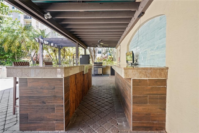 520 SE 5th Ave Unit 1707, Fort Lauderdale, FL 33301 - view of patio featuring a grill