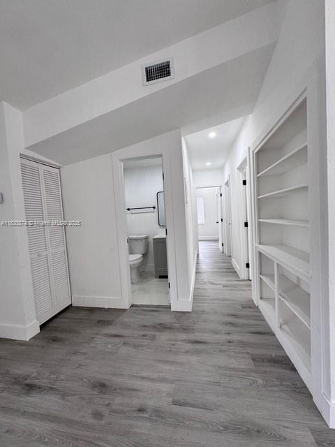 1108 SW 22nd Ave, Fort Lauderdale, FL 33312 - hallway featuring wood finished floors and recessed lighting