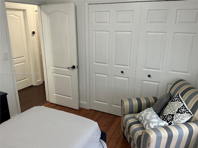 651 SW 176th Ave, Pembroke Pines, FL 33029 - bedroom featuring dark wood-style floors and a closet