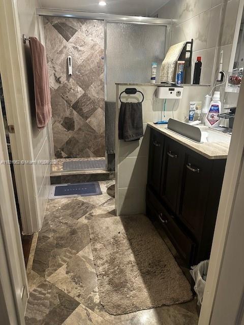1428 SE 4th Ave Unit 254, Deerfield Beach, FL 33441 - full bath with vanity and a shower stall