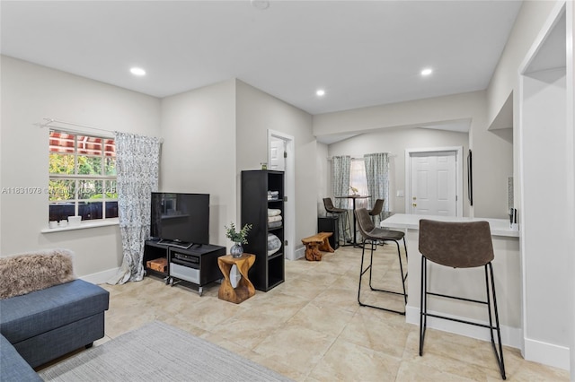 1320 Obispo Ave, Coral Gables, FL 33134 - living room with recessed lighting