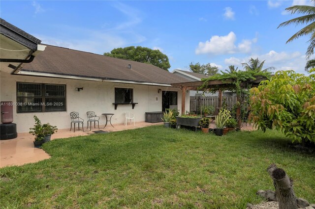 6740 NW 45th St, Lauderhill, FL 33319 - view of yard with a patio
