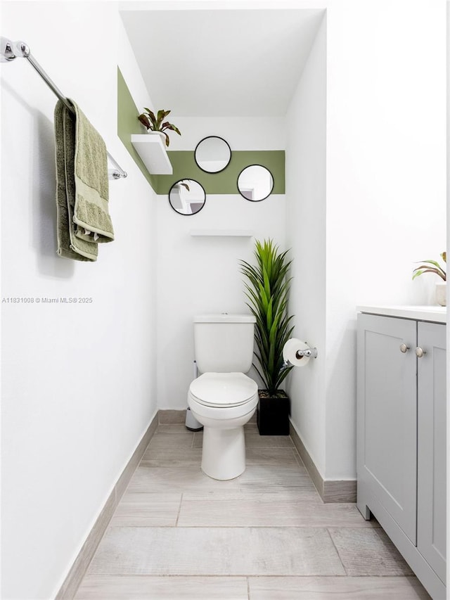 4923 NW 48th Ter, Tamarac, FL 33319 - half bathroom with vanity and toilet
