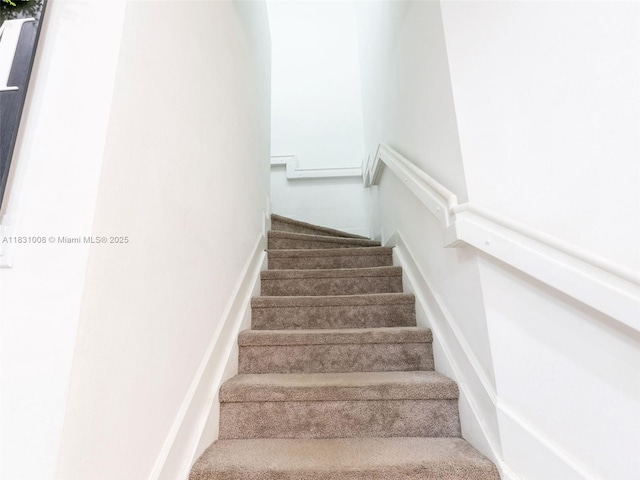 4923 NW 48th Ter, Tamarac, FL 33319 - staircase with carpet flooring