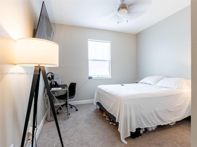 4923 NW 48th Ter, Tamarac, FL 33319 - bedroom featuring carpet, a ceiling fan, and an office area