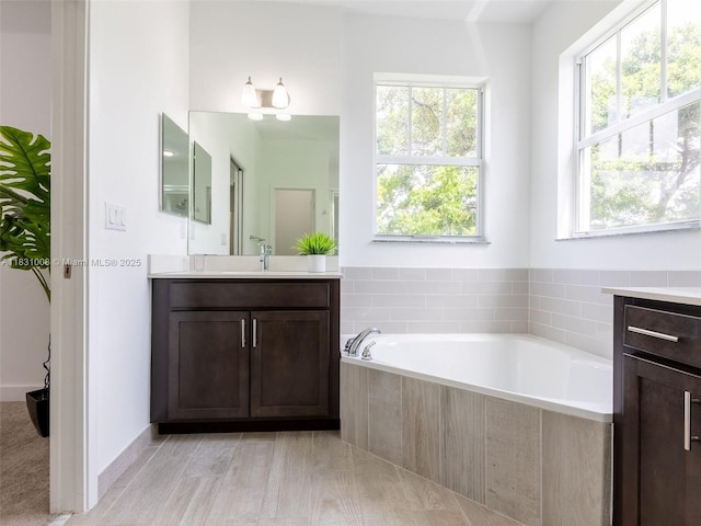 4923 NW 48th Ter, Tamarac, FL 33319 - bathroom featuring vanity and a bath