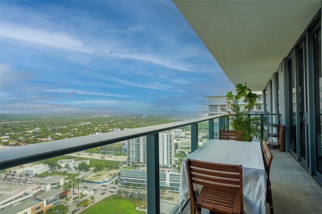 121 NE 34th St Unit 3110, Miami, FL 33137 - balcony with a view of city