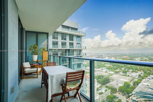 121 NE 34th St Unit 3110, Miami, FL 33137 - balcony with a city view