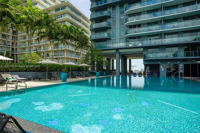 121 NE 34th St Unit 3110, Miami, FL 33137 - view of community pool