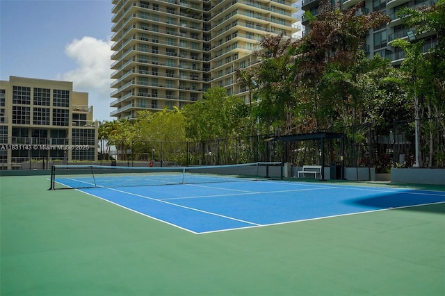 121 NE 34th St Unit 3110, Miami, FL 33137 - view of tennis court
