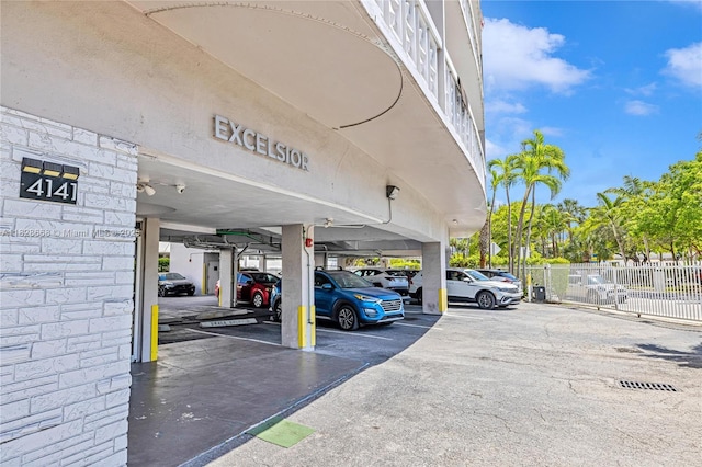 4141 Nautilus Dr Unit 7J, Miami Beach, FL 33140 - view of covered parking lot