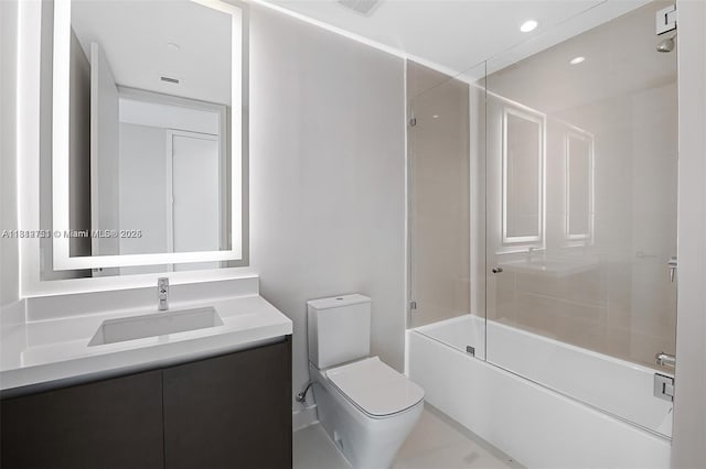 851 NE 1st Ave Unit Ph4912, Miami, FL 33132 - bathroom with vanity and bathing tub / shower combination