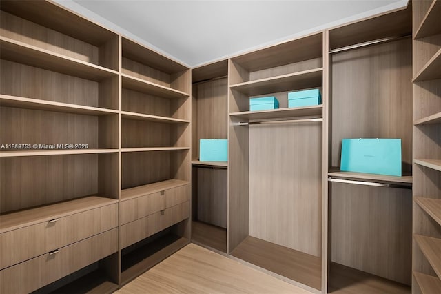 851 NE 1st Ave Unit Ph4912, Miami, FL 33132 - walk in closet featuring light wood-style floors