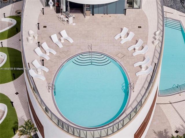 851 NE 1st Ave Unit Ph4912, Miami, FL 33132 - view of pool featuring a patio area