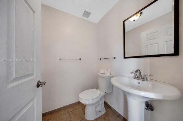 15235 SW 99th Ct, Miami, FL 33157 - half bathroom with baseboards and tile patterned flooring