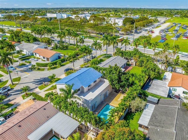 15235 SW 99th Ct, Miami, FL 33157 - aerial perspective of suburban area with a pool area
