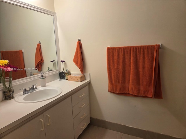 4720 NW 114th Ave Unit 206, Doral, FL 33178 - bathroom featuring vanity and tile patterned floors