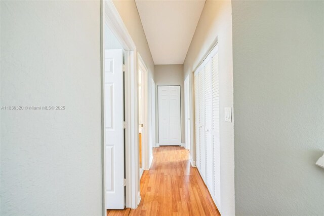 3156 NE 4th St, Homestead, FL 33033 - hall with light wood-type flooring and baseboards