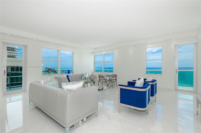 9511 Collins Ave Unit 1502, Surfside, FL 33154 - living room with healthy amount of natural light