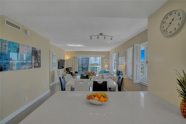 1620 N Ocean Blvd Unit 510, Pompano Beach, FL 33062 - dining space with baseboards