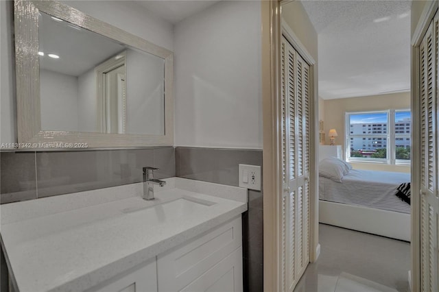 1620 N Ocean Blvd Unit 510, Pompano Beach, FL 33062 - bathroom with vanity and tile patterned flooring
