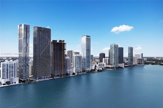 788 NE 23rd St Unit 5401, Miami, FL 33137 - skyline view featuring a large body of water