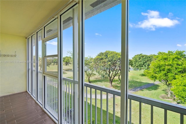 300 SW 134th Way Unit 413E, Pembroke Pines, FL 33027 - view of unfurnished sunroom