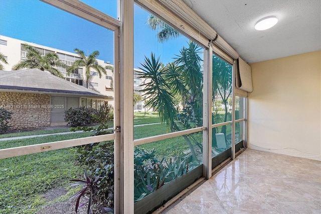 219 NE 14th Ave Unit 101, Hallandale Beach, FL 33009 - view of unfurnished sunroom