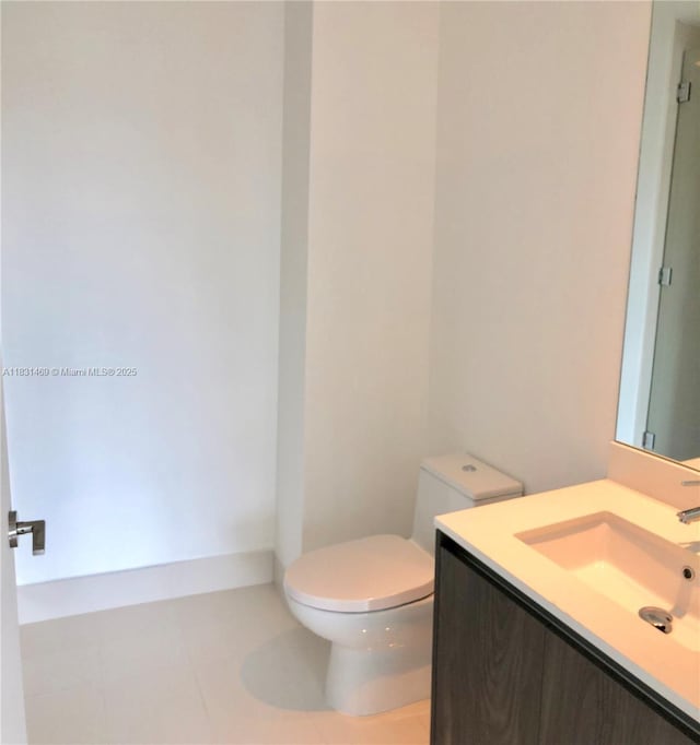 480 NE 31st St Unit 705, Miami, FL 33137 - bathroom featuring vanity and tile patterned floors